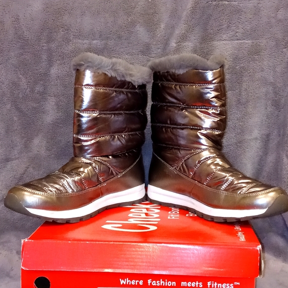 0107 Cheeks Puffer Boots but Tony Little - Picture 3 of 12